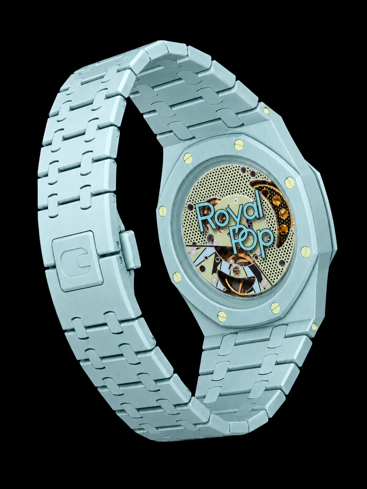 RoyalPop Watch Wrist Conversion Case & Bracelet Combo Matte SEAFOAM [PRE-ORDER]