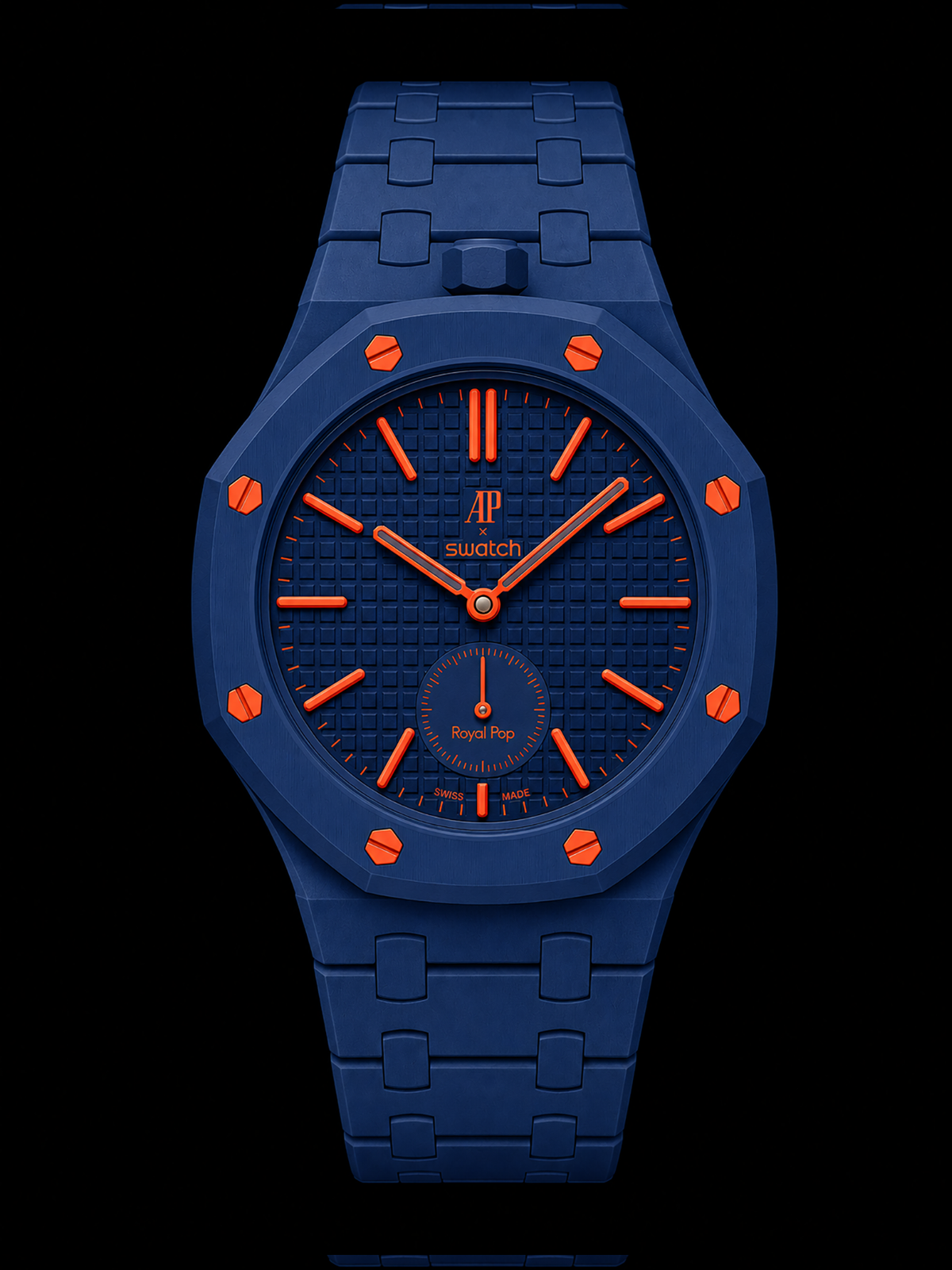 RoyalPop Watch Wrist Conversion Case & Bracelet Combo Matte Navy [PRE-ORDER]