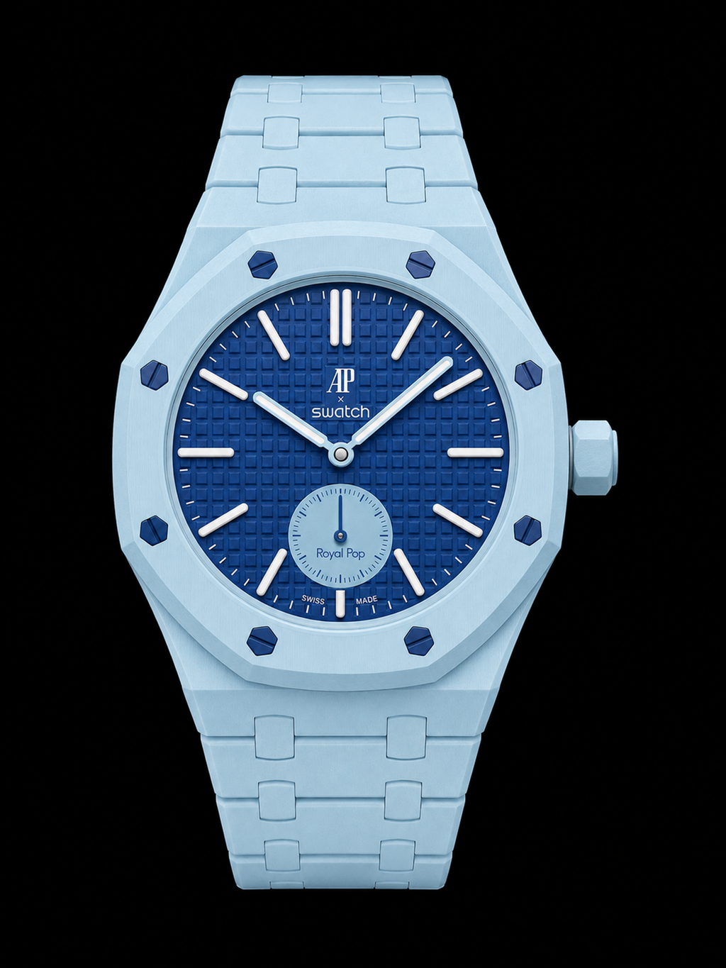RoyalPop Watch Wrist Conversion Case & Bracelet Combo Matte BabyBlue [PRE-ORDER]