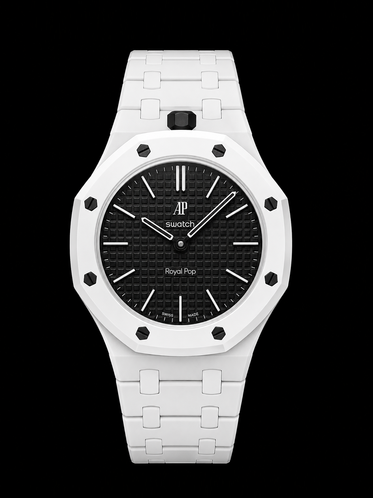 RoyalPop Watch Wrist Conversion Case & Bracelet Combo Matte WHITE [PRE-ORDER]