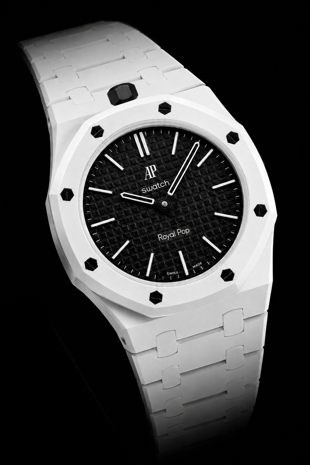 RoyalPop Watch Wrist Conversion Case & Bracelet Combo Matte WHITE [PRE-ORDER]